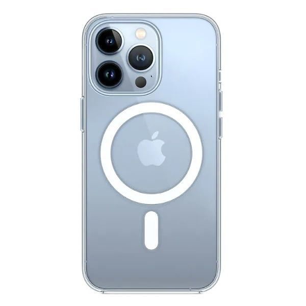 Прозрачный силиконовый чехол для iPhone 13 Pro Max с MagSafe #1