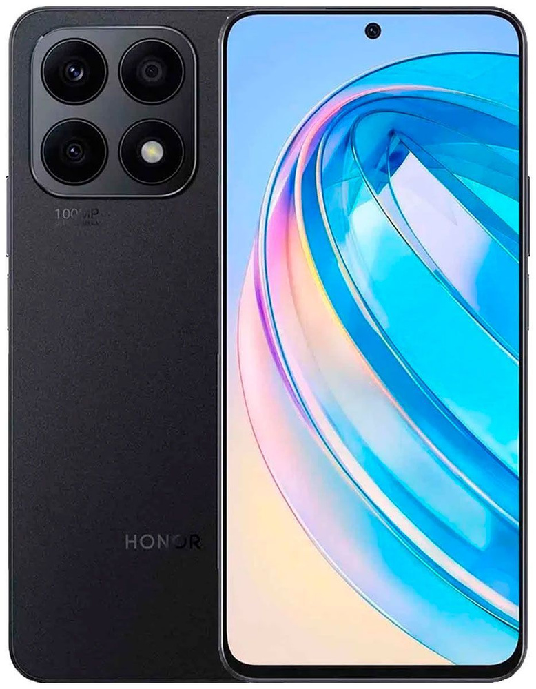 Honor Смартфон X8A 6/128GB 5109APCN Полночный черный 6/128 ГБ, черный #1