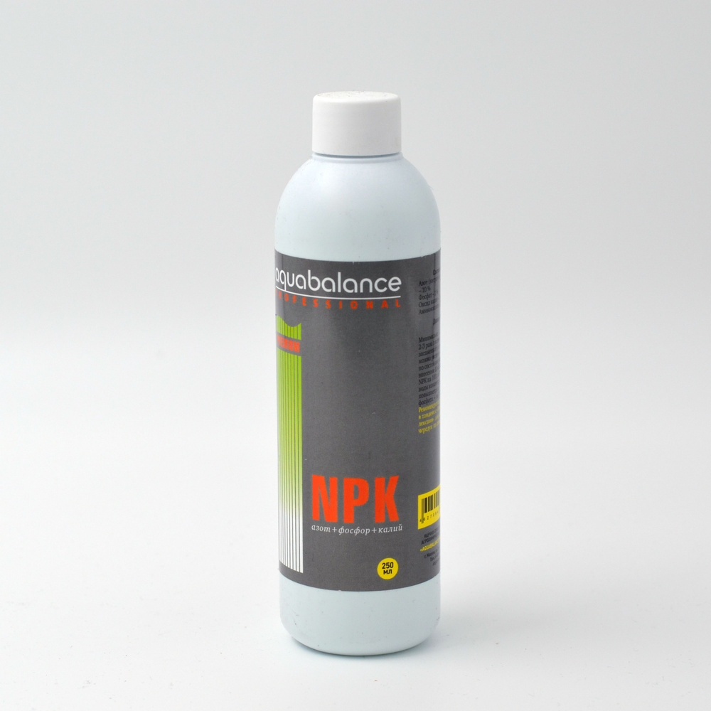 Aquabalance Premium "Макро-комплекс NPK" 250 мл - удобрение для аквариумных растений (азот+фосфор+калий) #1