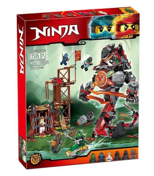 Конструктор Ninjago Железные удары судьбы Ниндзя Го 704 детали  #1