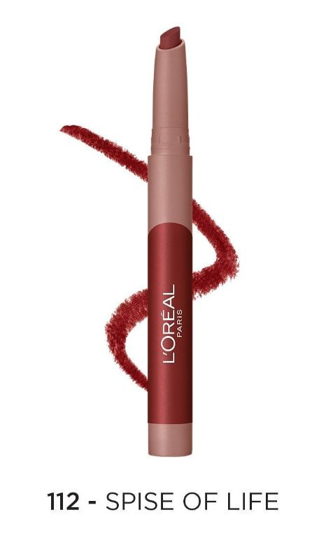 Помада-стик для губ L'Oreal Paris Infaillible Matte Lip Crayon 112 Spice Of Life #1