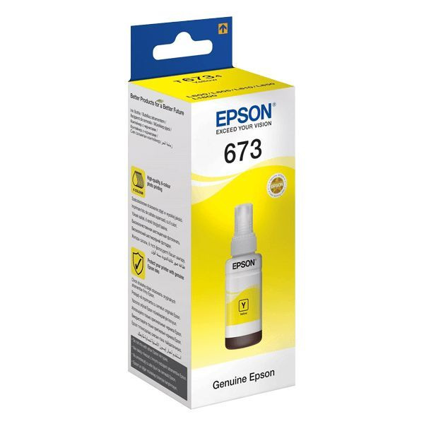 Epson Чернила, оригинал, Желтый (yellow), 1 шт #1