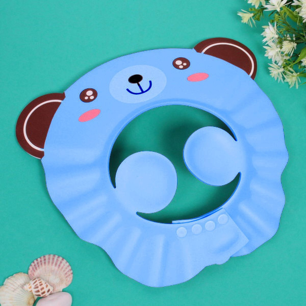 Козырёк для мытья головы "Мишка Бани" , Защитный детский козырек для купания  #1