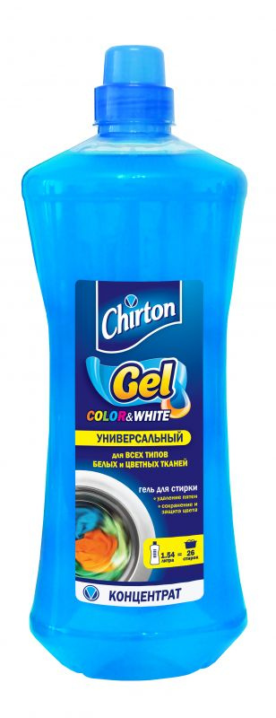 Гель для стирки CHIRTON универсальный, концентрат, 1.54 л #1