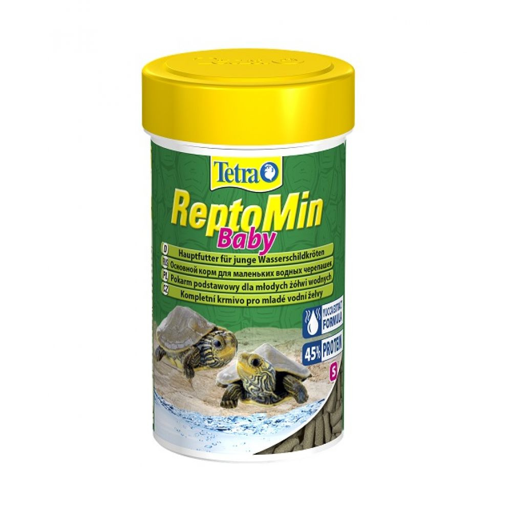 Tetra ReptoMin Baby Корм для молодых водных черепах 26 гр #1