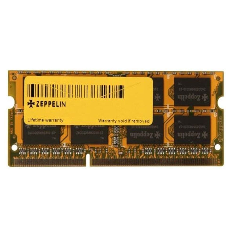 Zeppelin Оперативная память Оперативная память SODIMM DDR3 PC-12800 (1600 MHz) 4Gb 512x8, 1.35V 1x (MYN00000007862) #1