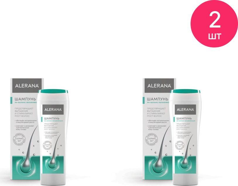 Alerana / Алерана Шампунь рн-баланс увлажняющий во флаконе 250мл, средство для ухода за волосами (комплект #1
