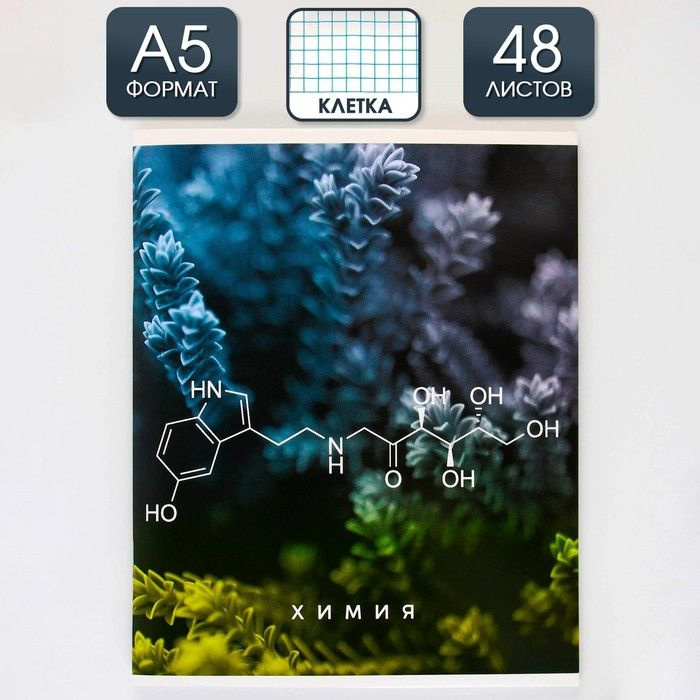 Предметная тетрадь, 48 листов ПРИРОДА, блок номер 2, со справ. мат. "Химия" 946320  #1