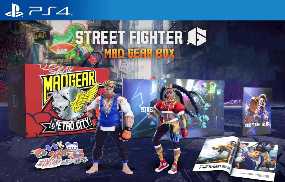 Игра Street Fighter 6. Издание "Mad Gear" (PlayStation 4, Русские субтитры)  #1