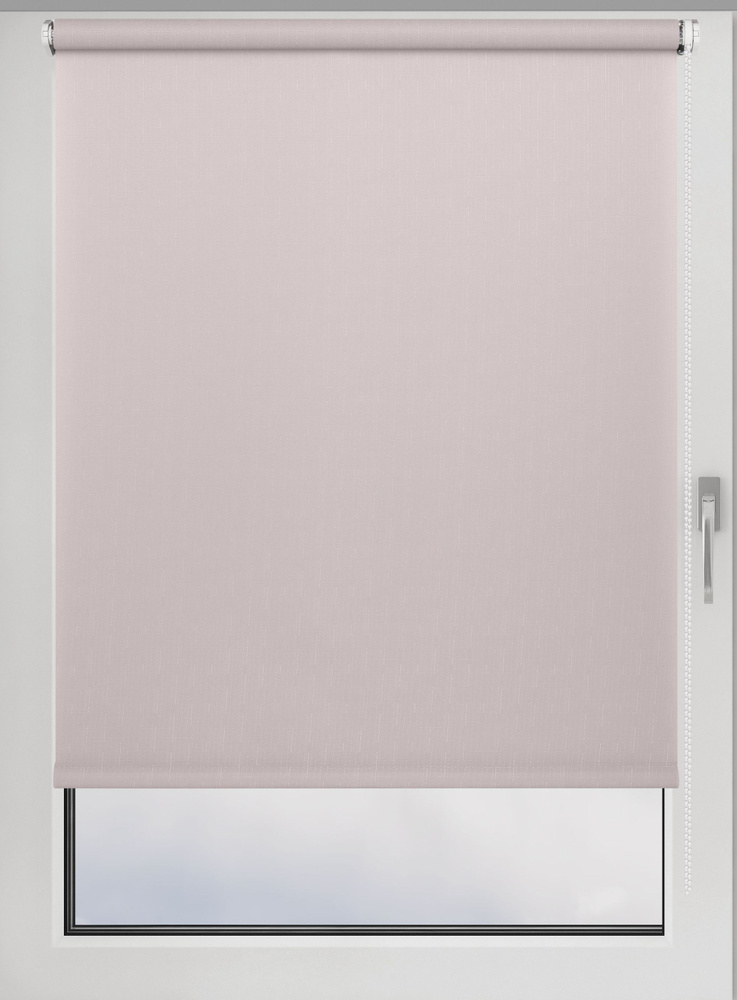 Штора рулонная Shantung 75х160см на окно серый #1
