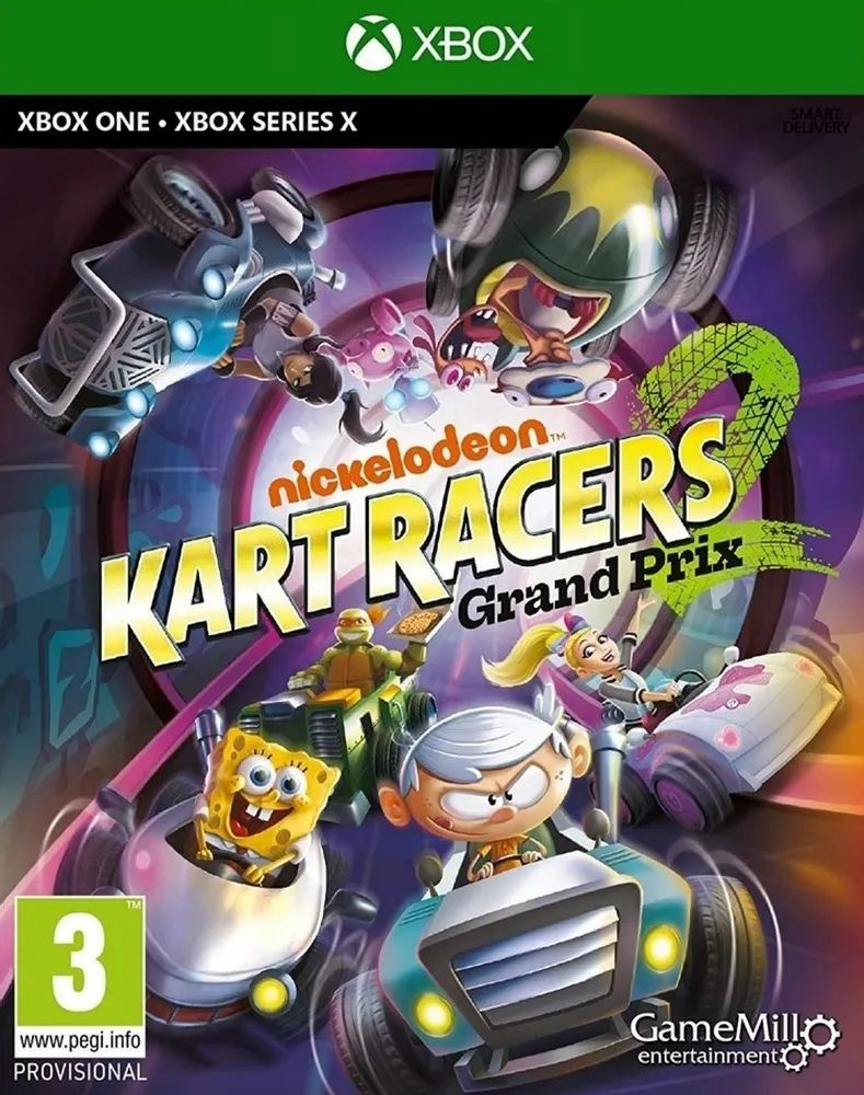 Игра Nickelodeon Kart Racers 2: Grand Prix (Xbox One, Xbox Series, Английская версия)  #1