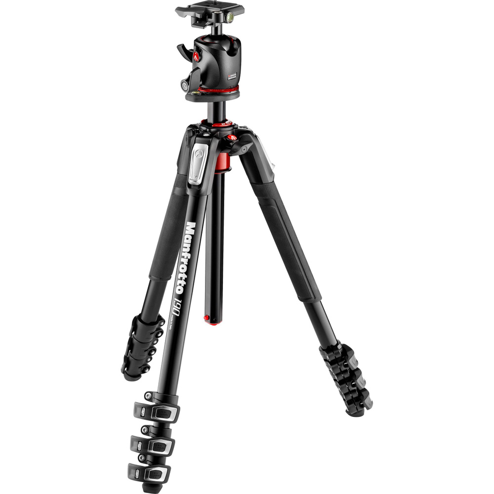 Штатив с головой Manfrotto MK190XPRO4-BHQ2 алюм.,DUAL черный #1