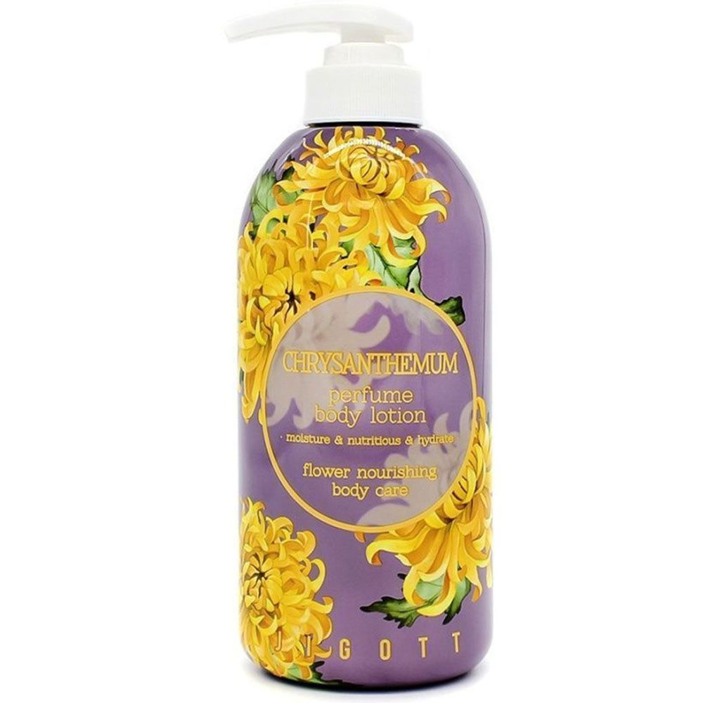Jigott Увлажняющий парфюмированный лосьон для тела с хризантемой Chrysanthemum Perfume Body Lotion 500 #1