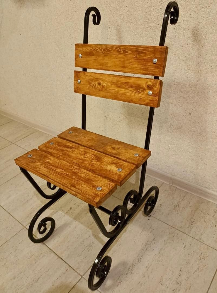Садовый стул, Металл, 33х33х45 см, 1 шт #1