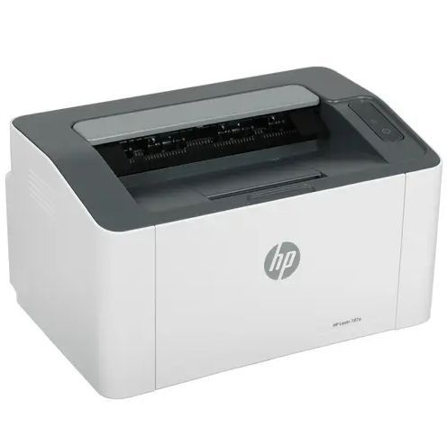 Принтер лазерный HP Laser 107a (4ZB77A) белый - черно-белая печать, A4, 1200x1200 dpi, ч/б - 20 стр/мин #1