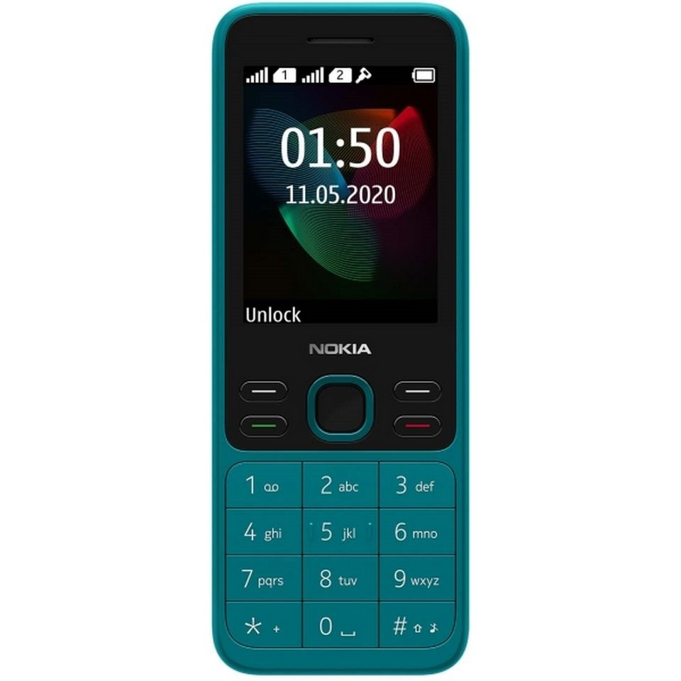 Мобильный телефон NOKIA 150 DS TA-1235 cyan (16GMNE01A04) #1