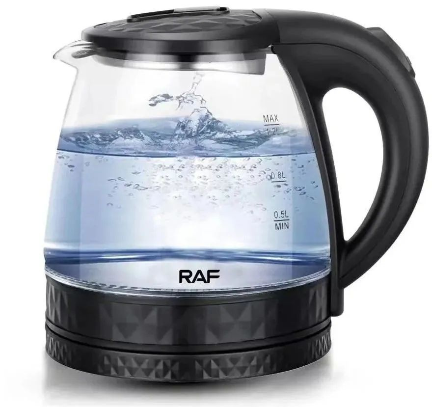RAF Электрический чайник R-7861, черный #1