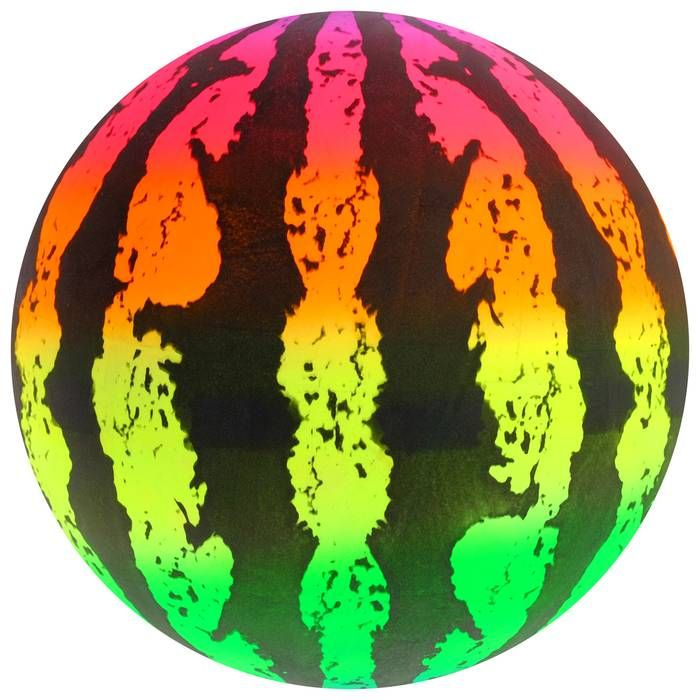 Мяч детский "Арбуз", диаметр 22 см, 70 г, 1 шт. #1