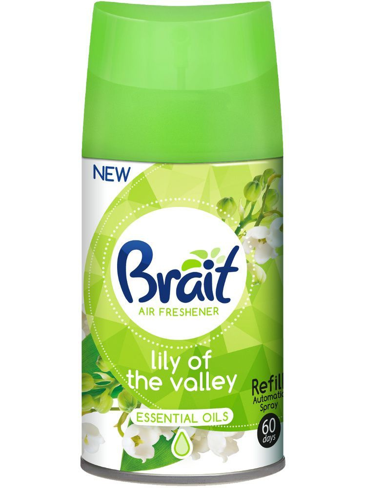 Сменный баллон для освежителя BRAIT "Lily of the Valley" 250 мл #1