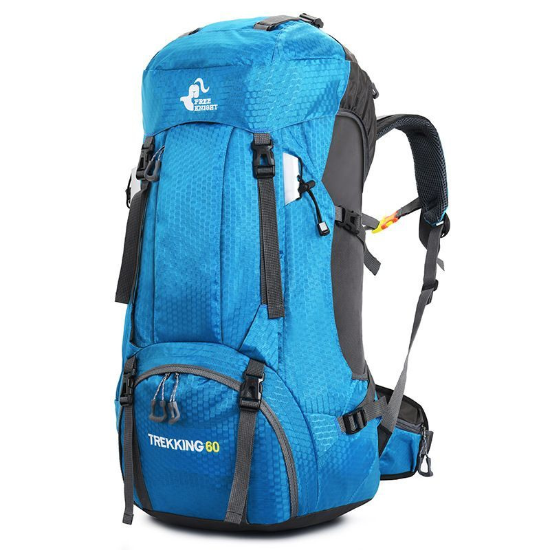 Походный Кемпинговый Туристический рюкзак Free Knight Trekking 60 светло-синий  #1