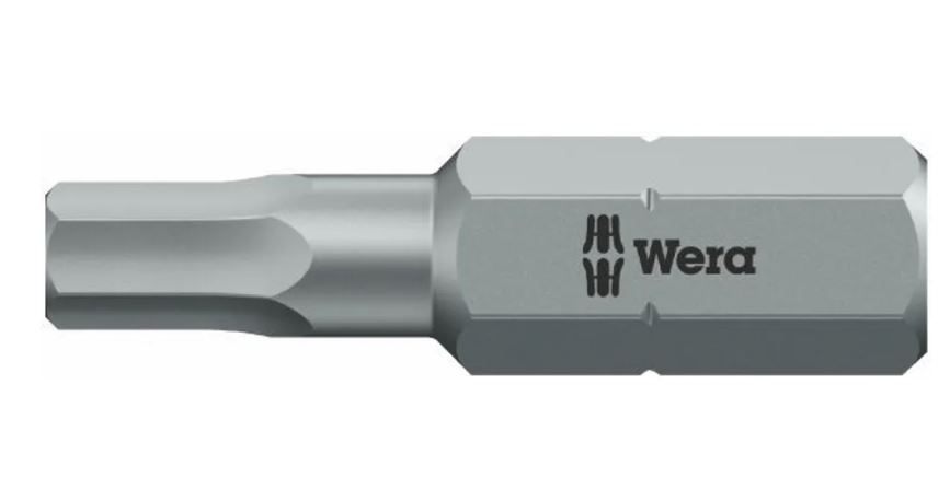 840/1 Z Насадка шестигранная Wera 6x25 мм (05056330001) #1