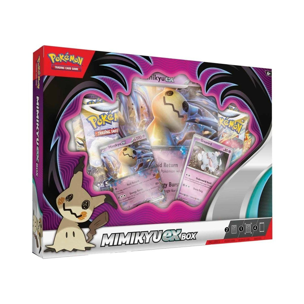 Покемон карты коллекционные: Набор Pokemon Mimikyu ex Box #1