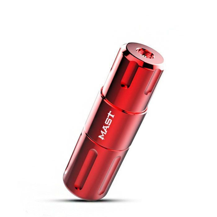 Машинка ручка для тату и перманентного макияжа MAST NANO 800 Mini Red  #1