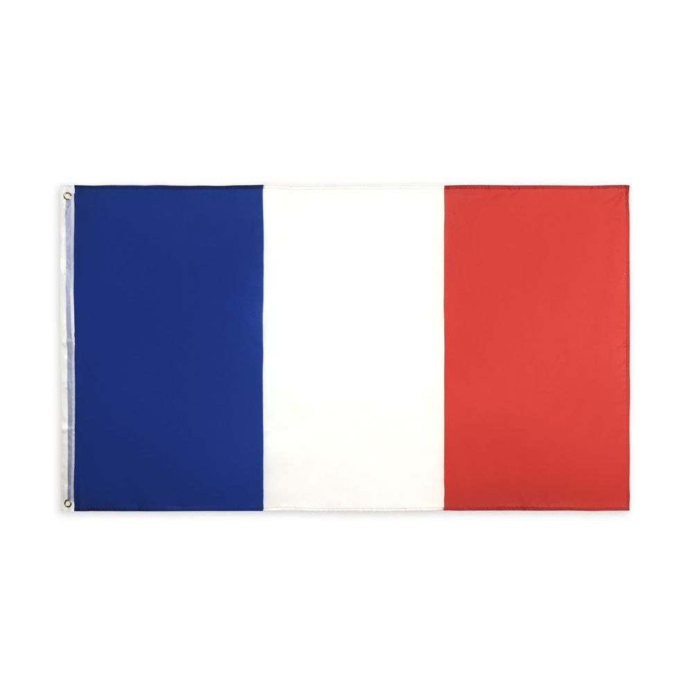 Флаг Франции, 90x150 см, без флагштока, французкий символ большой на стену  #1
