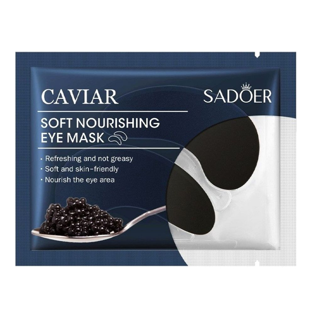 Гидрогелевые патчи Sadoer Caviar Soft Nourishing Eye Mask #1