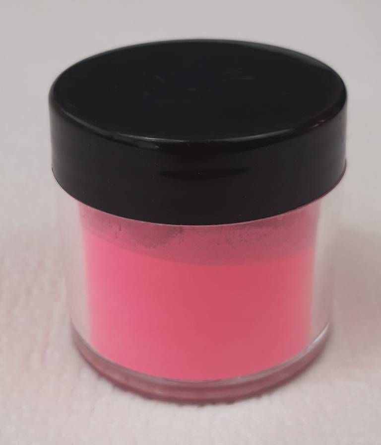 Пудра акриловая №015, неоновый розовый цвет, 30 гр, 1 шт #1