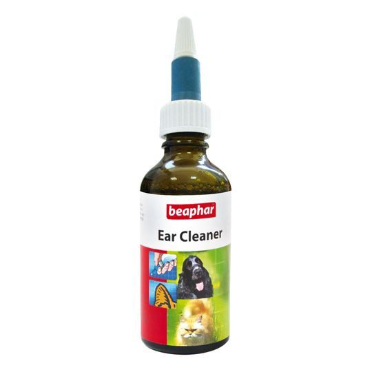 Лосьон для кошек и собак уход за ушами Beaphar Ear Cleaner, 50 мл #1