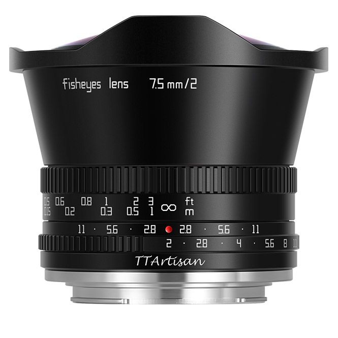 Объектив TTartisan 7.5 мм F2.0 APS-C для Fuji FX #1
