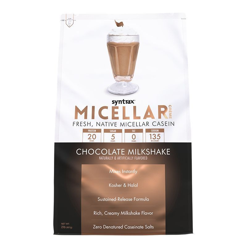 Казеиновый протеин Syntrax Micellar Creme 908 гр Шоколадный молочный коктейль  #1