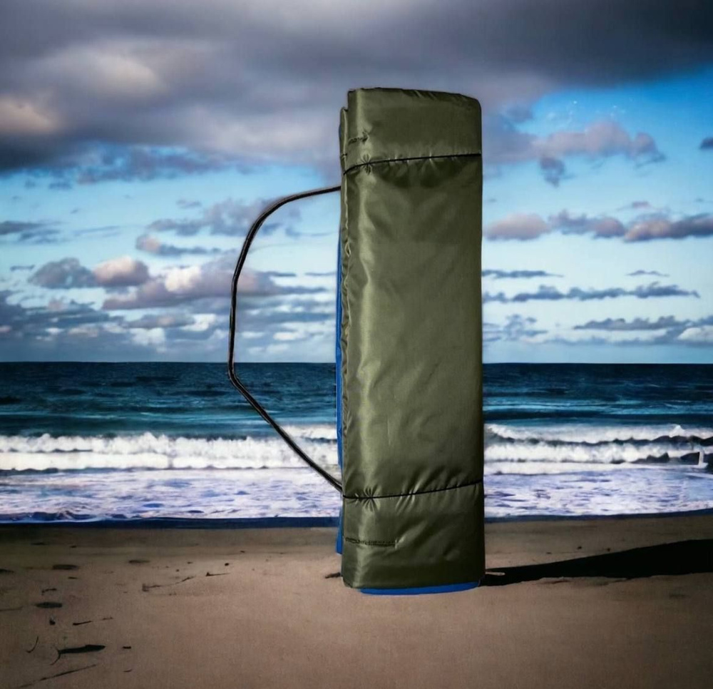 коврик-сумка складной для гальки 140*60*3 см , коврик для пляжа .  #1