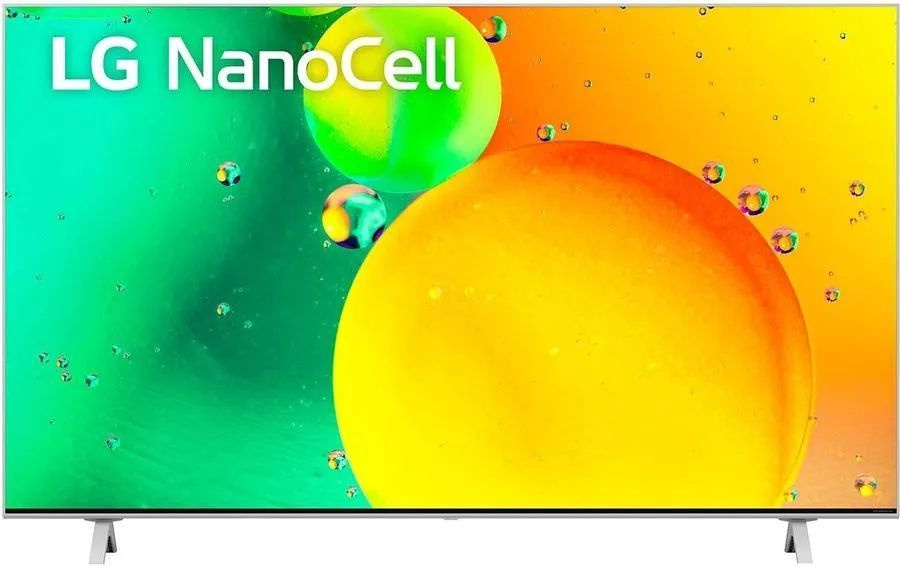 LG Телевизор 43NANO776QA.ARU(2022) NanoCell, Смарт ТВ; 43" 4K UHD, серый #1