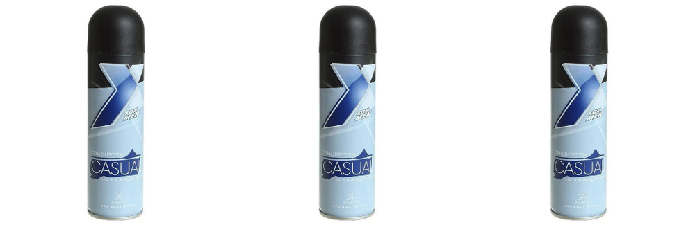 X Style Дезодорант-спрей мужской Casual, 145 мл, 3 шт #1