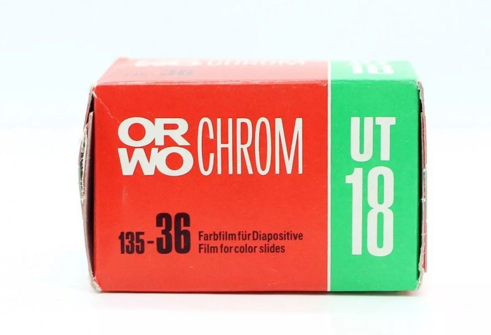 ORWO ORWOCHROM UT18 Орво Орвохром 35mm 135 Агфаколор Agfacolor обращаемая обратимая для эксперементов #1