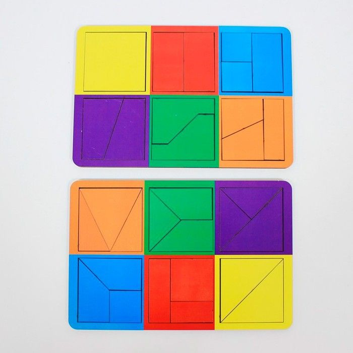 Развивающая игра Квадраты Никитина - купить с доставкой по выгодным ...