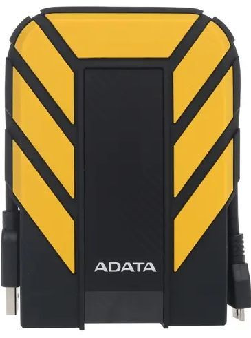 ADATA 2 ТБ Внешний жесткий диск HD710 Pro (AHD710P-2TU31-CYL) (AHD710P-2TU31-CYL), желтый  #1