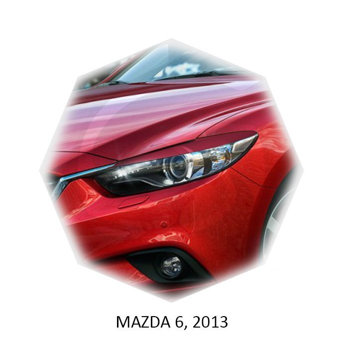 Mazda 6, Atenza 2013-2015 Реснички на фары #1