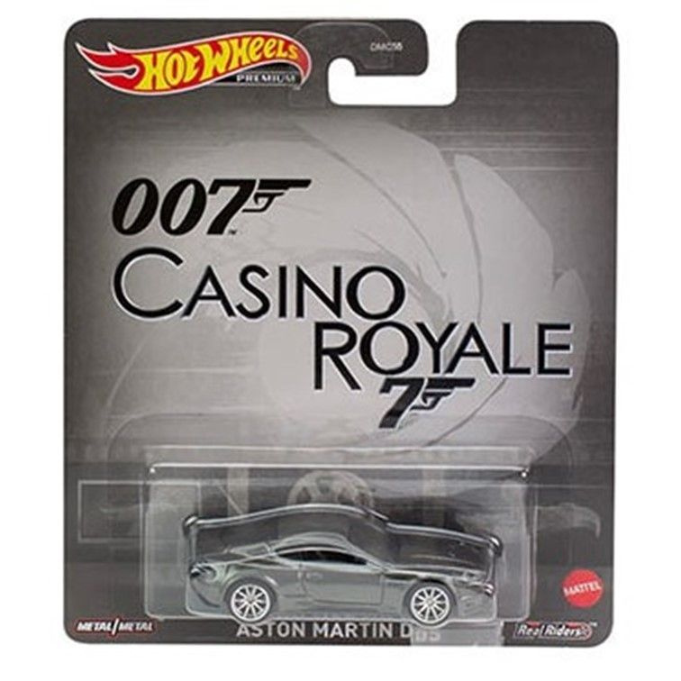 HKC21 Машинка металлическая игрушка Hot Wheels Premium Casino Royale 007 коллекционная модель премиальная #1