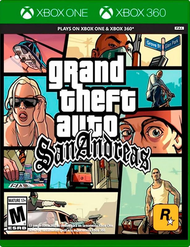 Игра Grand Theft Auto: San Andreas для Xbox 360/One #1