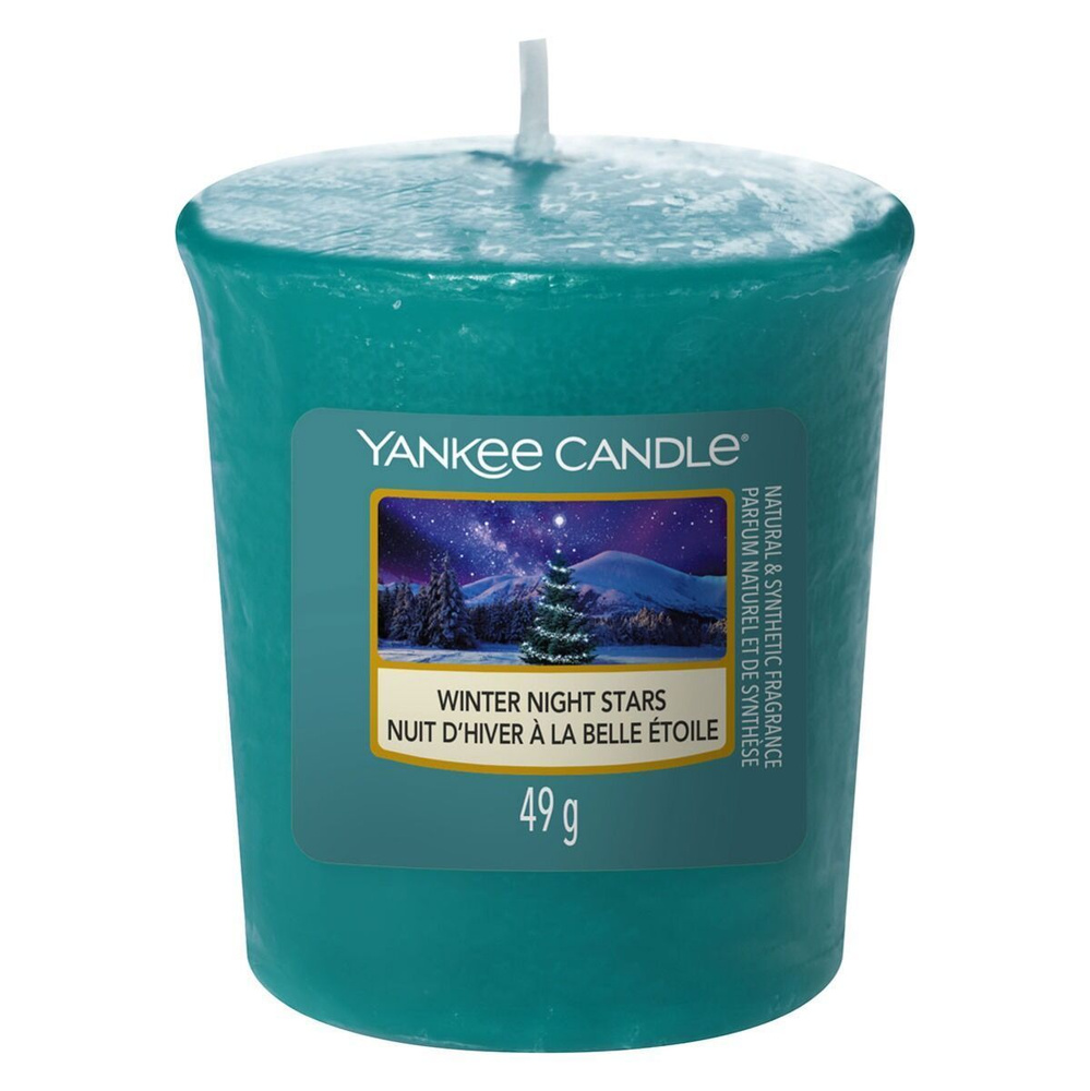 Yankee Candle Свеча ароматическая "Ночная Бухта", 6 см х 6 см, 1 шт  #1