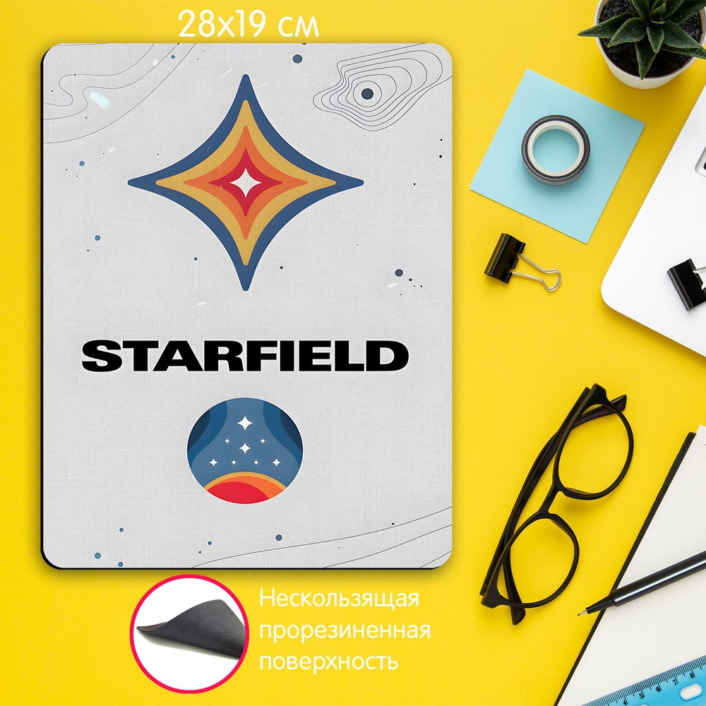 Игровой коврик для мыши Starfield Старфилд #1