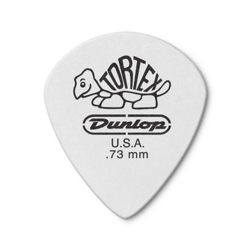 Медиатор dunlop 478r.73 tortex jazz iii white cabinet, 0.73 мм, 1 шт. #1