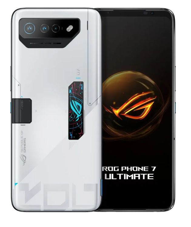 ASUS Смартфон 6,78" ROG Phone 7 pro 5G 512 ГБ (AI2205) белый - 8 x 3,2 ГГц, 16 ГБ, 2 SIM, AMOLED, 24 #1