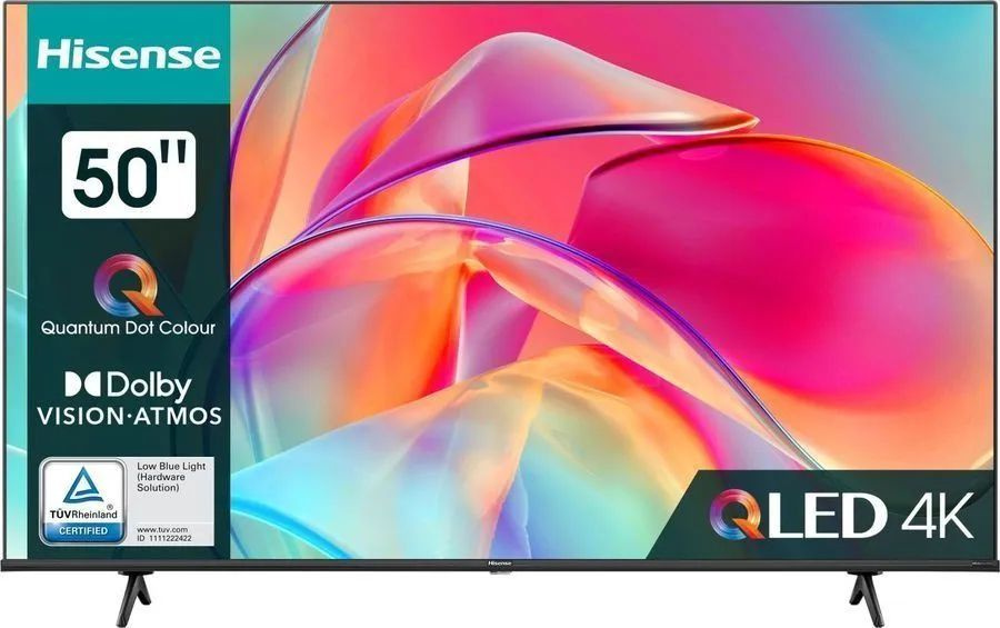 Hisense Телевизор 50E7KQ 50" Ultra HD, черный #1