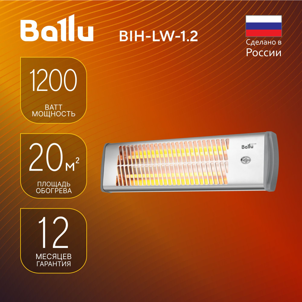 Обогреватель Ballu BIH-LL-2.1 купить по выгодной цене в интернет ...