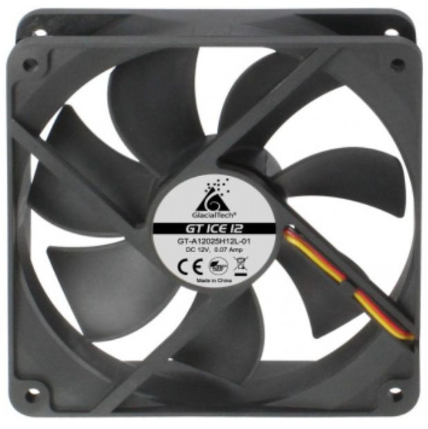 Вентилятор Glacialtech CF-12250HD0AC0001 размер 120x120 мм 3-pin 4-pin ...