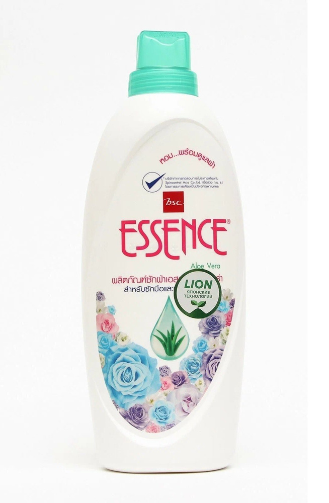 Гель-концентрат для стирки Lion Essence Aloe Vera с ароматом свежих цветов 0,9  #1